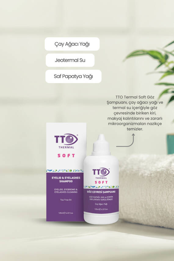 Tto Cilt Bakım Seti 3 ( Yüz Temizleme Köpüğü, Thermal Nemlendirici Losyon, Soft Göz Şampu - 5