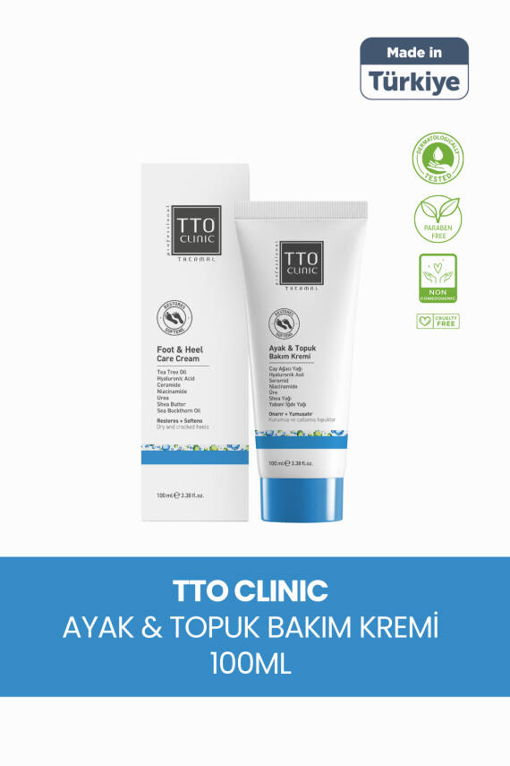 Tto Clinic Ayak & Topuk Bakım Kremi 100 ML - 1