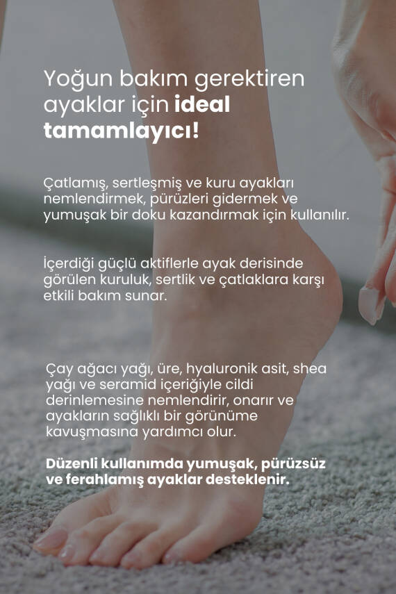 Tto Clinic Ayak & Topuk Bakım Kremi 100 ML - 3