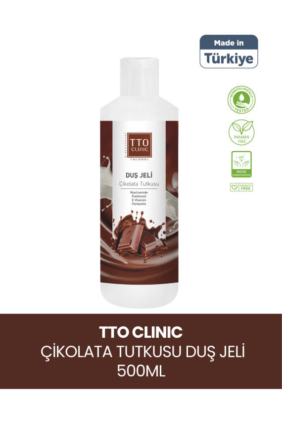 Tto Clinic Duş Jeli Çikolata Tutkusu 500ml - 1