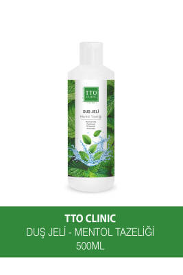 Tto Clinic Duş Jeli - Mentol Tazeliği 500 ml Nemlendirir Onarır - 1