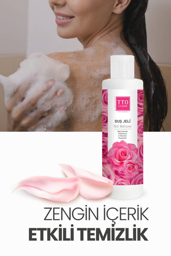 Tto Clinic Duş Jeli Romantik Gül Bahçesi 500 ml - 2
