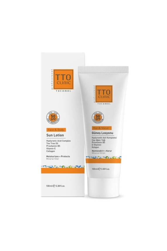 Tto Clinic Güneş Losyonu SPF50 100ml - 1