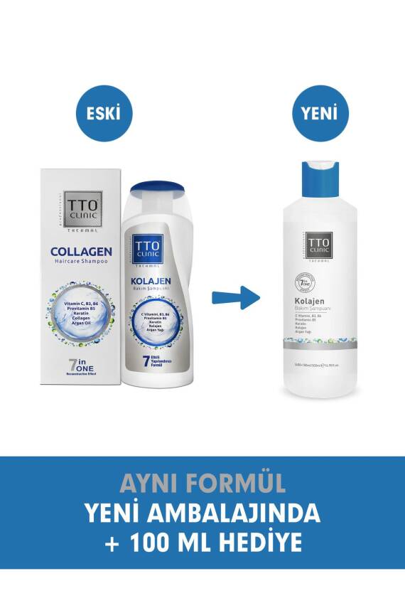 Tto Clinic Kolajen Bakım Ve Hacim Şampuanı 400 ml - 2
