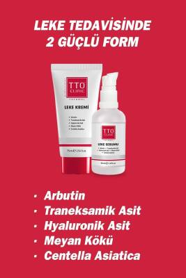 Tto CLINIC LEKE KREMİ 75ML + LEKE SERUMU 50ML - 2
