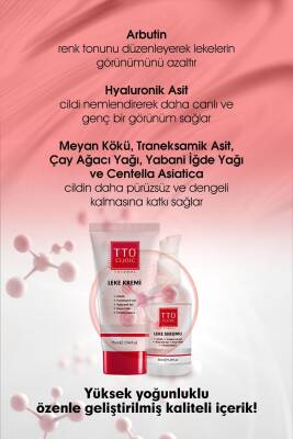 Tto CLINIC LEKE KREMİ 75ML + LEKE SERUMU 50ML - 3