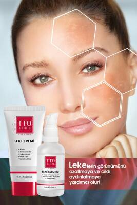 Tto CLINIC LEKE KREMİ 75ML + LEKE SERUMU 50ML - 4