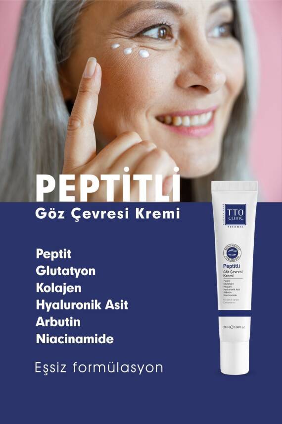 Tto Clinic Peptitli Göz Çevresi Kremi 20 ml - 3