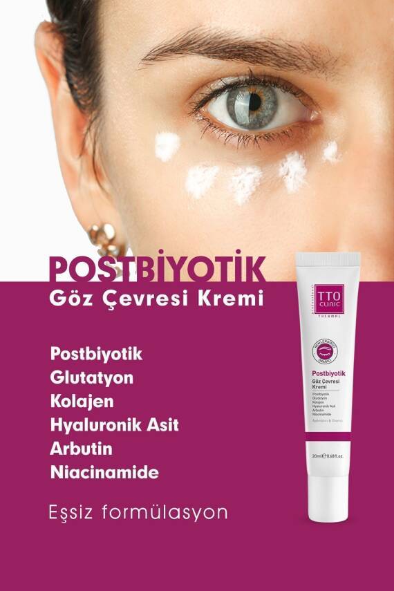 Tto Clinic Postbiyotik Göz Çevresi Kremi 20 ml - 3