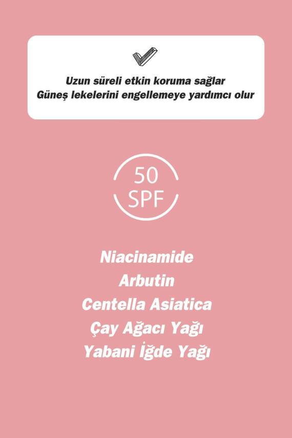 Tto Clinic Renkli Güneş Koruyucu Krem SPF50 70ml - 2