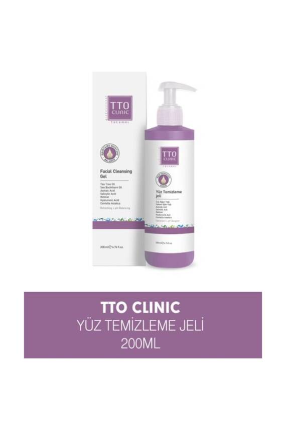 Tto Clinic Yüz Temizleme Jeli 200ml - 1