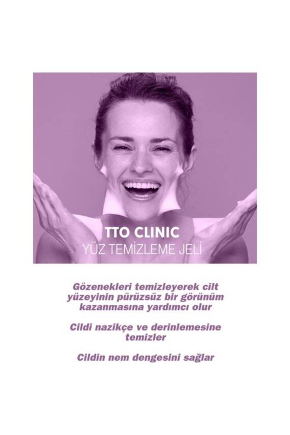 Tto Clinic Yüz Temizleme Jeli 200ml - 3