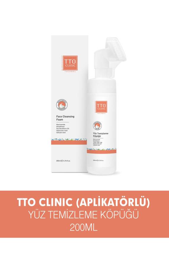 Tto Clinic Yüz Temizleme Köpüğü 200 ml - 1