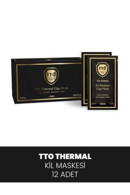 Tto Kil Maskesi 12’li Sivilce Ve Siyah Nokta Karşıtı Yüz Maskesi( Çay Ağacı Yağı / Tea Tree Oil ) - Tto