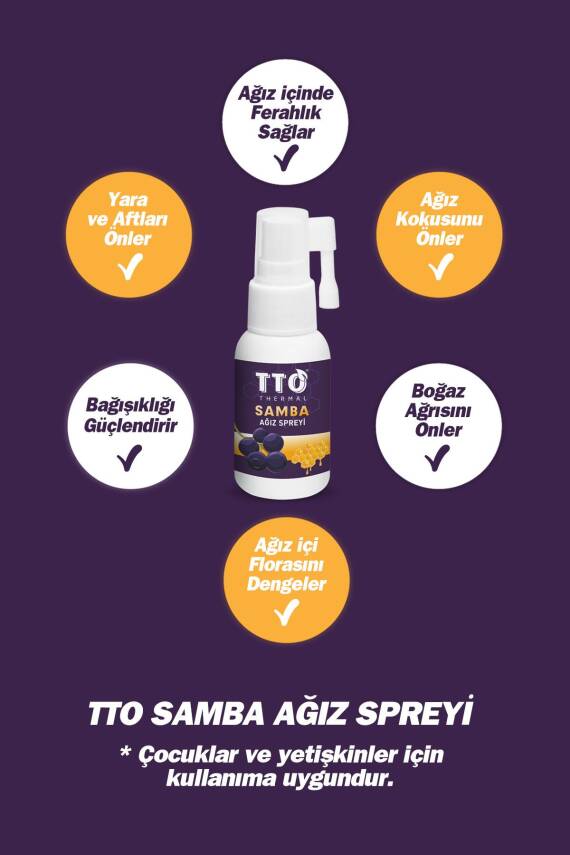 Tto Samba Ağız Spreyi 30 ml - 2