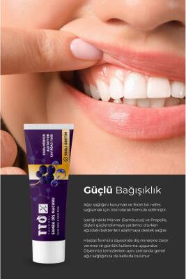 Tto Samba Diş Macunu 75 ml Ağız Kokusu Yarası ( Sls-florür Içermez) - 3