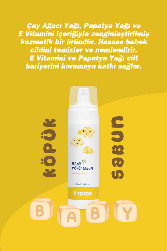 Tto Soft Baby Köpük Sabun 200ml - 2