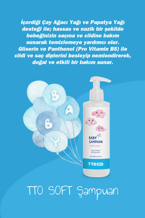 Tto Soft Bebek Şampuanı 200ml - 2