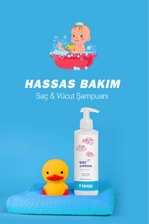 Tto Soft Bebek Şampuanı 200ml - 3