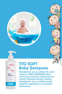 Tto Soft Bebek Şampuanı 200ml - 4