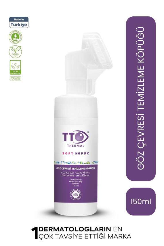 Tto Soft Göz Temizleme Köpüğü 150ml - 1