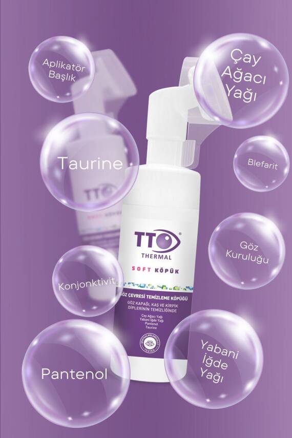 Tto Soft Göz Temizleme Köpüğü 150ml - 3