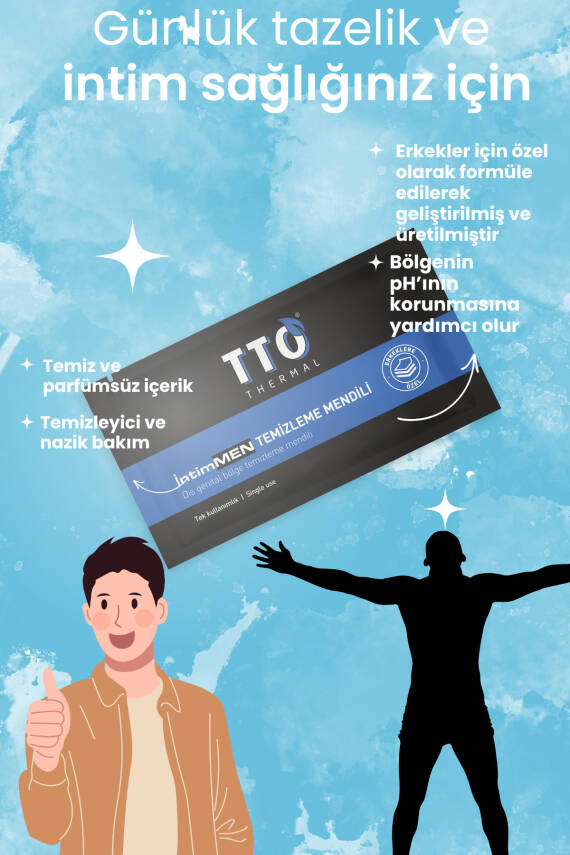 Tto Thermal Intimen Temizleme Mendili 12 Adet ( Kaşıntı, Koku, Mantar, ) - 2