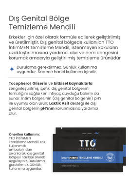 Tto Thermal Intimen Temizleme Mendili 12 Adet ( Kaşıntı, Koku, Mantar, ) - 3