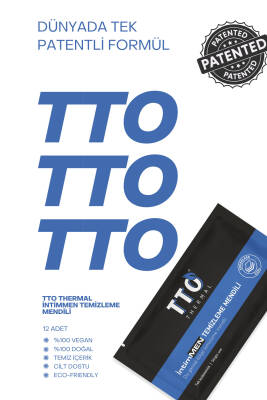 Tto Thermal Intimen Temizleme Mendili 12 Adet ( Kaşıntı, Koku, Mantar, ) - 4