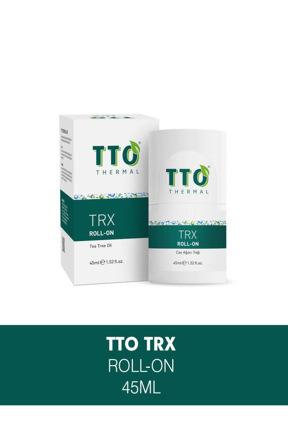 Tto Trx El,ayak, Koltuk Altı Terleme Önleyici Roll-on 45 ml (ÇAY AĞACI YAĞI / TEA TREE OIL) - 1