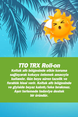 Tto Trx El,ayak, Koltuk Altı Terleme Önleyici Roll-on 45 ml (ÇAY AĞACI YAĞI / TEA TREE OIL) - 3