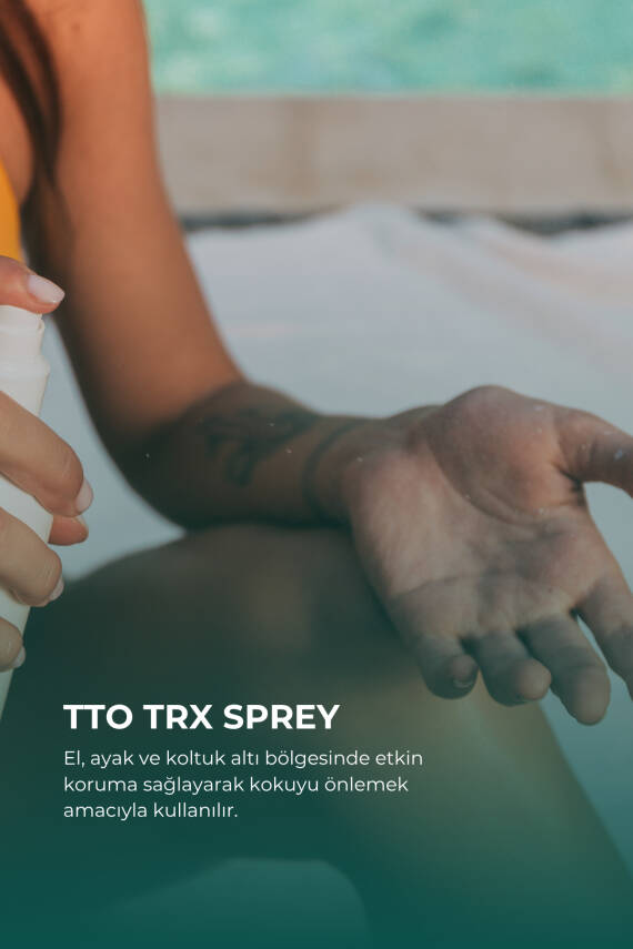 Tto Trx Sprey Ve Roll-on Paketi Terleme Önleyici(ÇAY AĞACI YAĞI / TEA TREE OIL) - 4