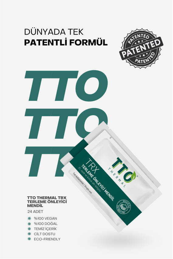 Tto Trx Terleme Önleyici Mendil 24 Adet - 2