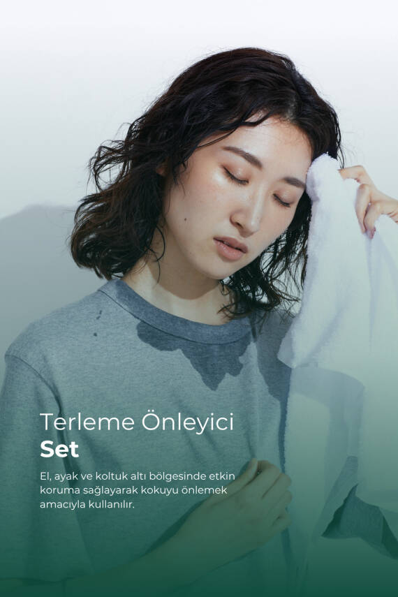 Tto TRX TERLEME ÖNLEYİCİ SET ( sprey roll-on mendil şampuan) - 2