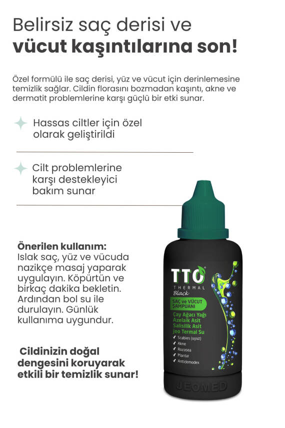 Tto TRX TERLEME ÖNLEYİCİ SET ( sprey roll-on mendil şampuan) - 5