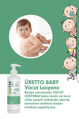 Tto Üretto Baby Vücut Losyonu 200 ML - 4