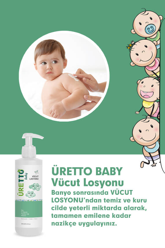 Tto Üretto Baby Vücut Losyonu 200 ML - 4