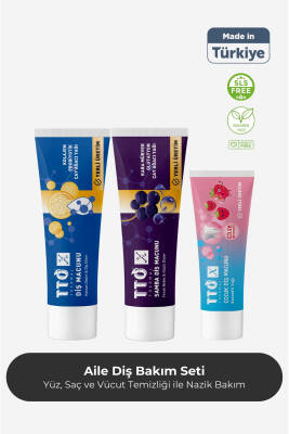 Tto X Aile Diş Bakım Seti (Samba, Kolajen) - Tto