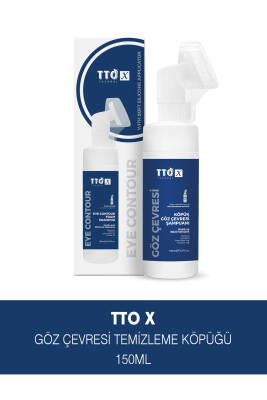 Tto X Çay Ağacı Içeren Aplikatörlü Göz Çevresi Temizleme Köpüğü 150ml - Tto