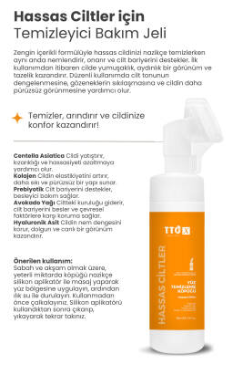 Tto X Hassas Ciltlere Özel Çay Ağacı İçeren Aplikatörlü Yüz Köpüğü 200ml - 4