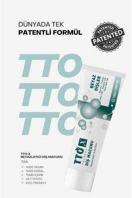 Tto X Hassas Dişler Ve Diş Etleri İçin Beyazlatıcı Diş Macunu 75ml - 5
