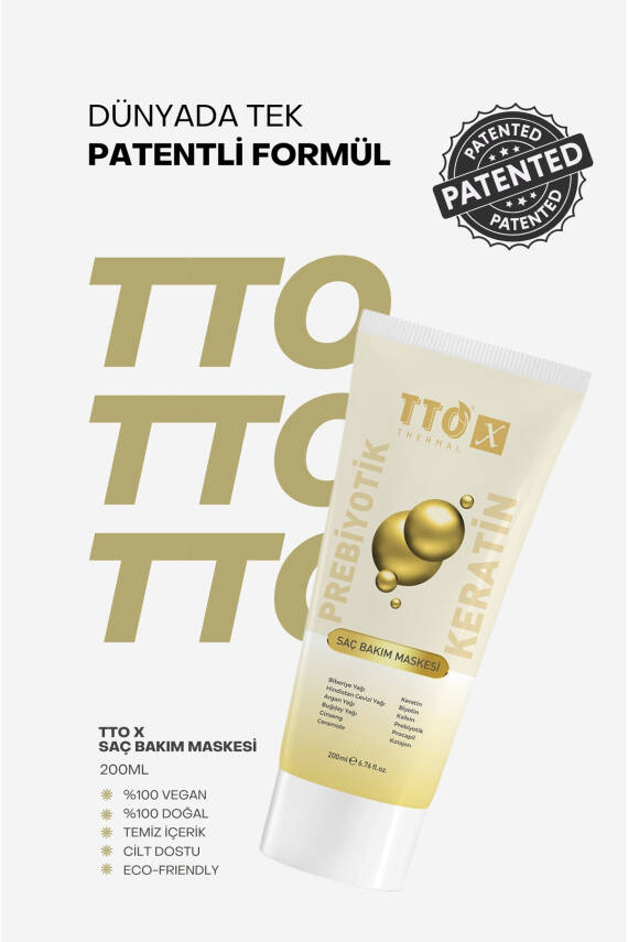 Tto X Prebiyotik Saç Bakım Maskesi 200ml - 5