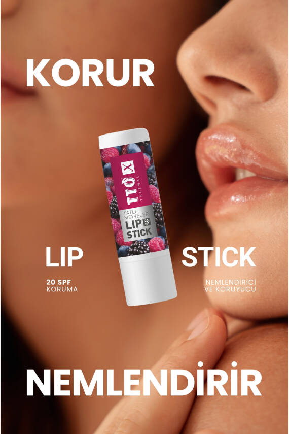 Tto X Tatlı Meyveler Lipstick 20 SPF Korumalı - 4