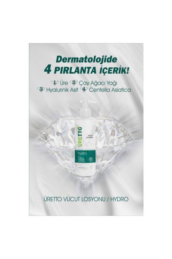 Üretto Hydro Vücut Losyonu 200ml - 2