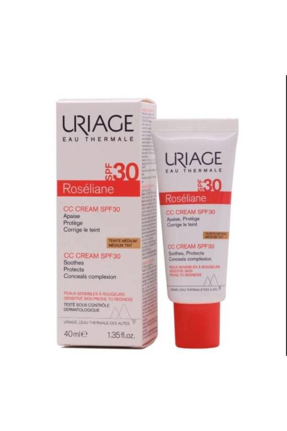 Uriage Roseliane Kızarıklık Eğilimi Olan Hassas Ciltler Için Cc Krem 40 ml - 1