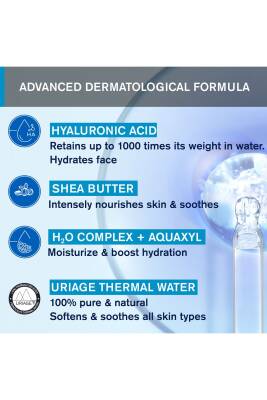 Uriage Thermale Riche Water Cream Zengin Su Bazlı Nemlendirici Krem 40 Ml Yağsız Form - 5