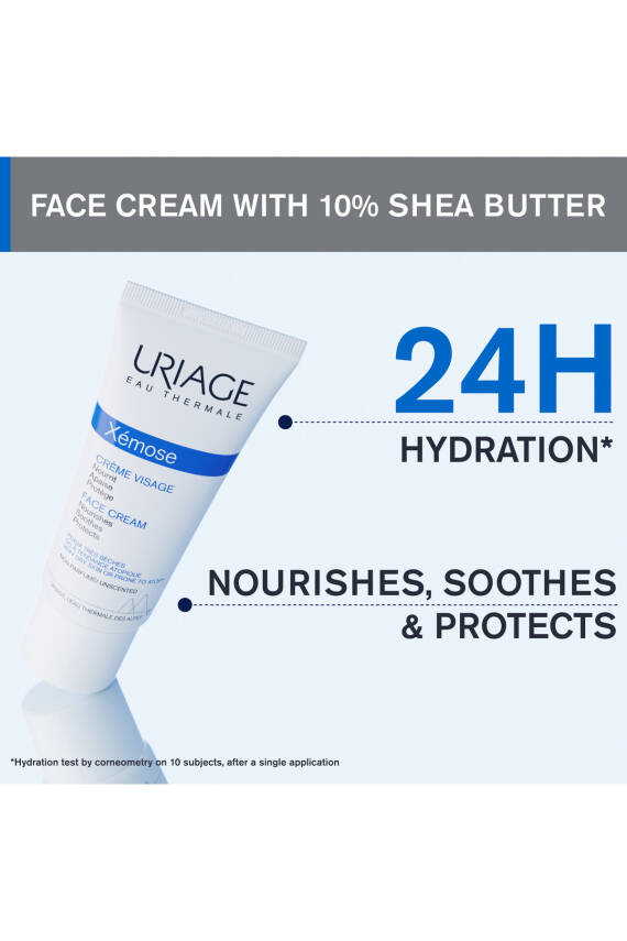 Uriage Xemose Creme Visage Atopik Ve Çok Kuru Ciltler Için Yatıştırıcı Yüz Kremi 40 ml - 4