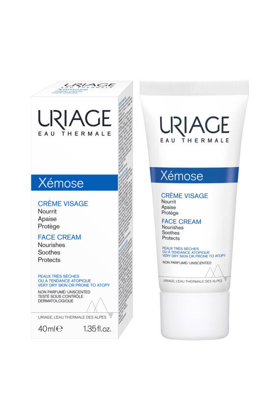 Uriage Xemose Creme Visage Atopik Ve Çok Kuru Ciltler Için Yatıştırıcı Yüz Kremi 40 ml - 8