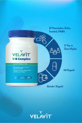 Velavit V-B Complex 30 Kapsül - 3