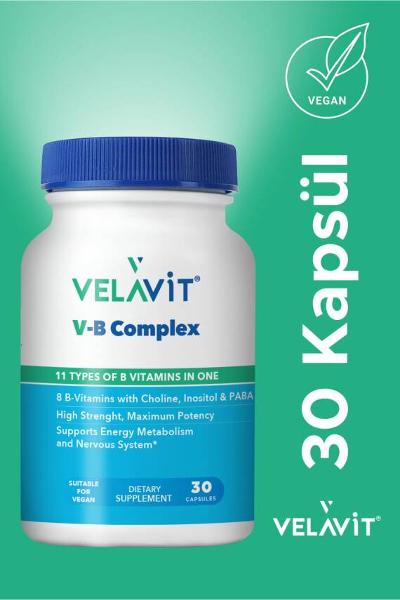 Velavit V-B Complex 30 Kapsül - 1
